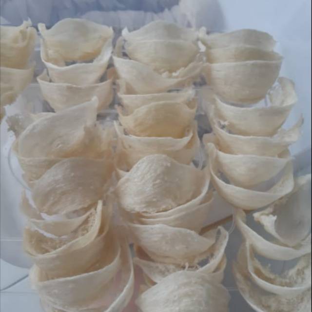 

Raw birdnest/sarang burung walet mentah mangkok 100gr