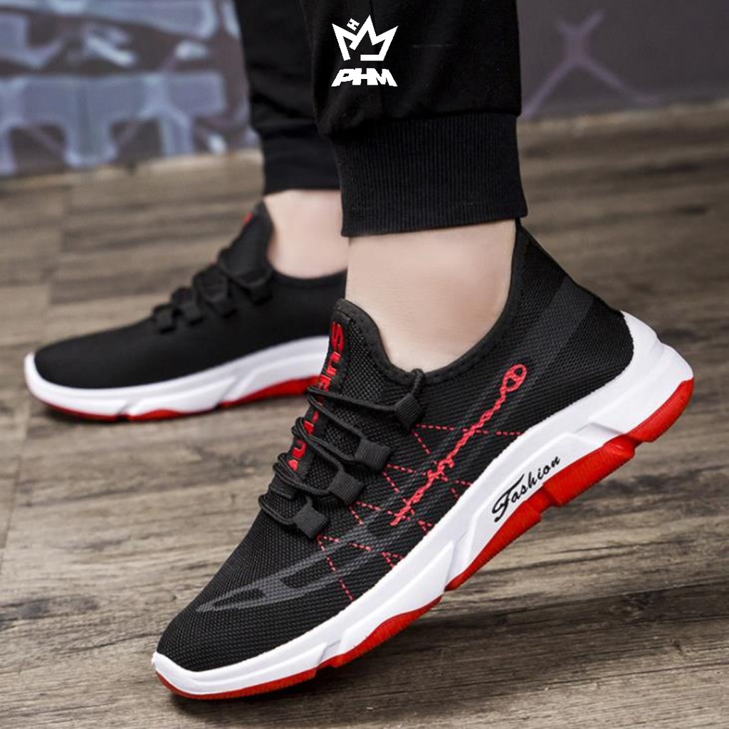 PHM Shoes 1 Hektor Sepatu Sneakers Pria Olahraga Sport Shoes Casual Slip On-5