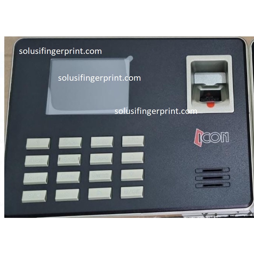 Fingerprint ICON 16 Mesin Absen Sidik Jari / Absensi Finger print ICON16 Bahasa Indonesia Original Termurah Bergaransi