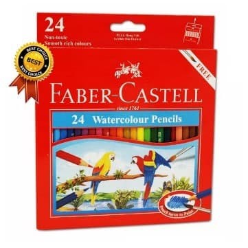 

Hemat Faber Castell Pensil Warna 24 Watercolour Pencils Hemat