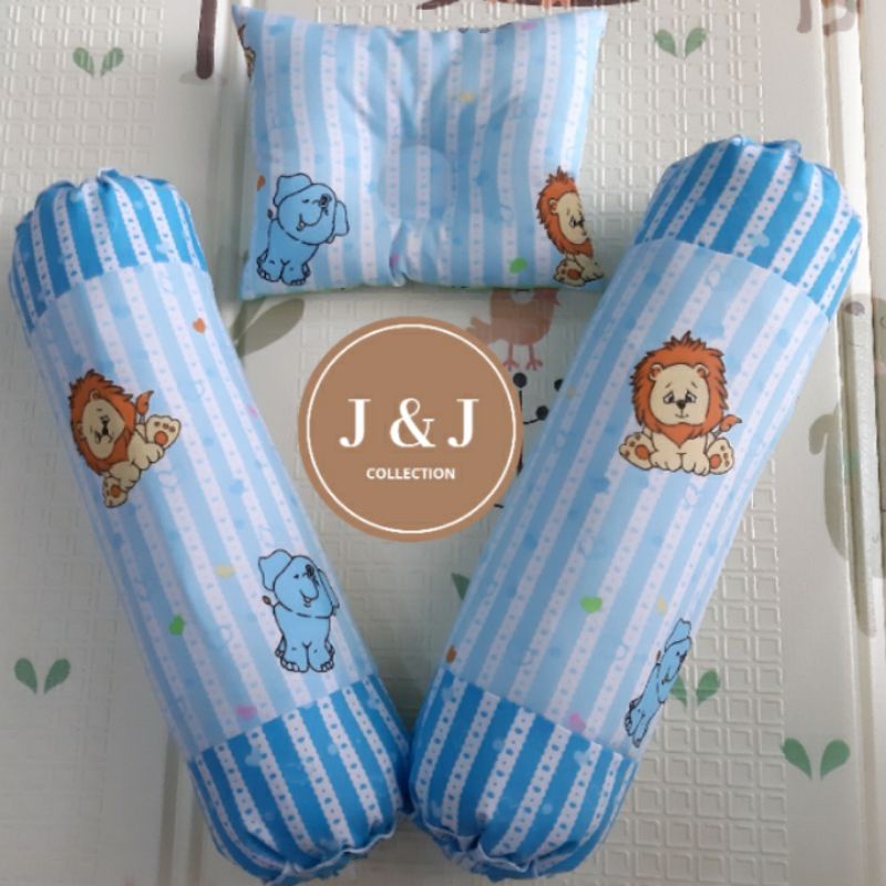 Bantal Peyang +Guling Bayi Set