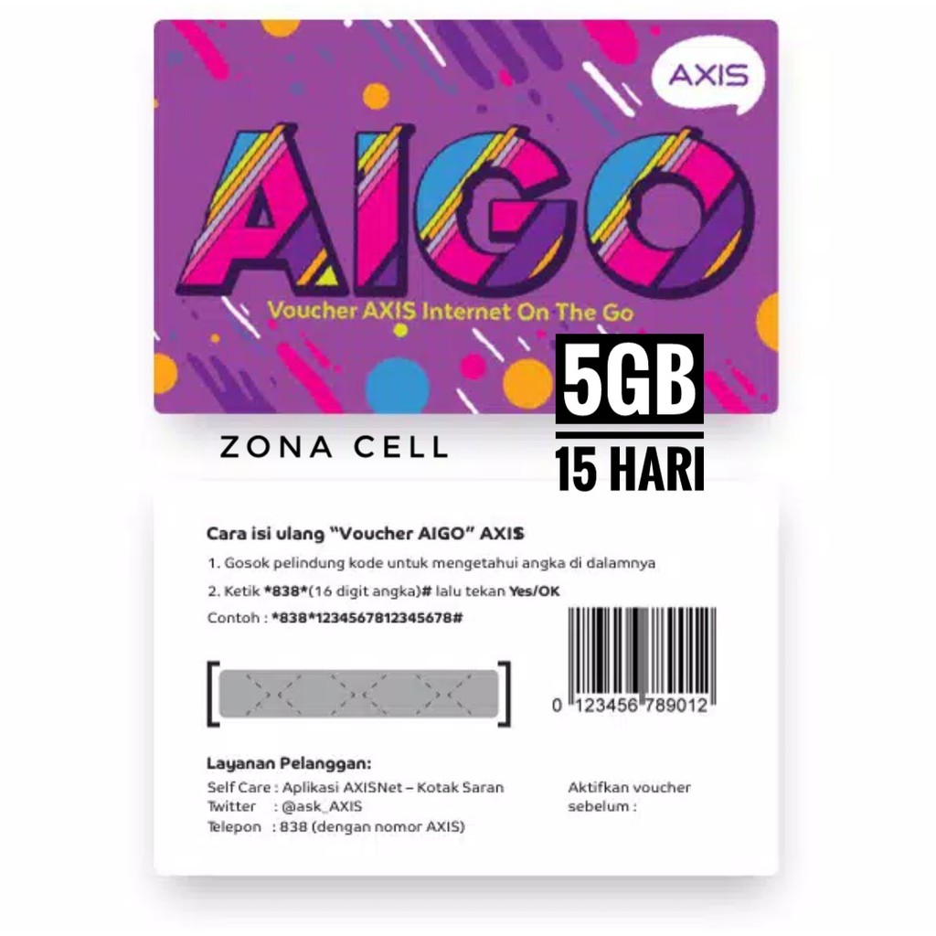 AIGO 5GB/15HARI