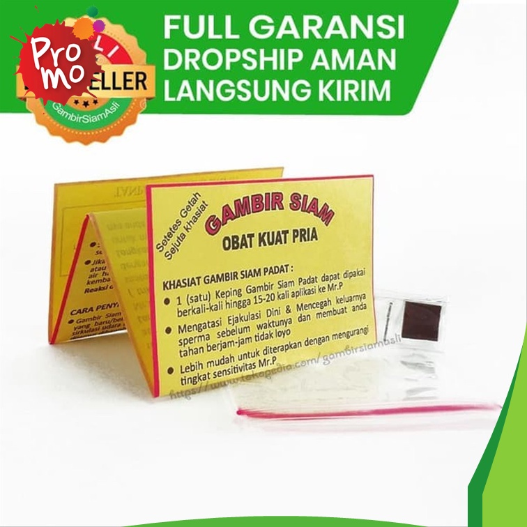 Asli Obat-Oles Original Gambir-Siam-Serawak