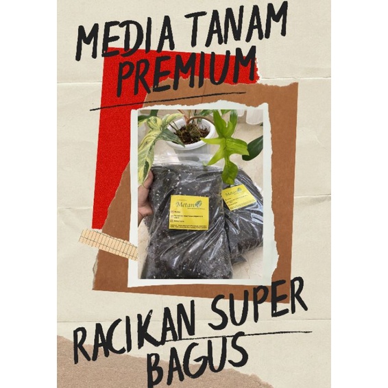 Media Tanam Premium Dengan Racikan Super Bagus Siap Pakai Berat 5kg