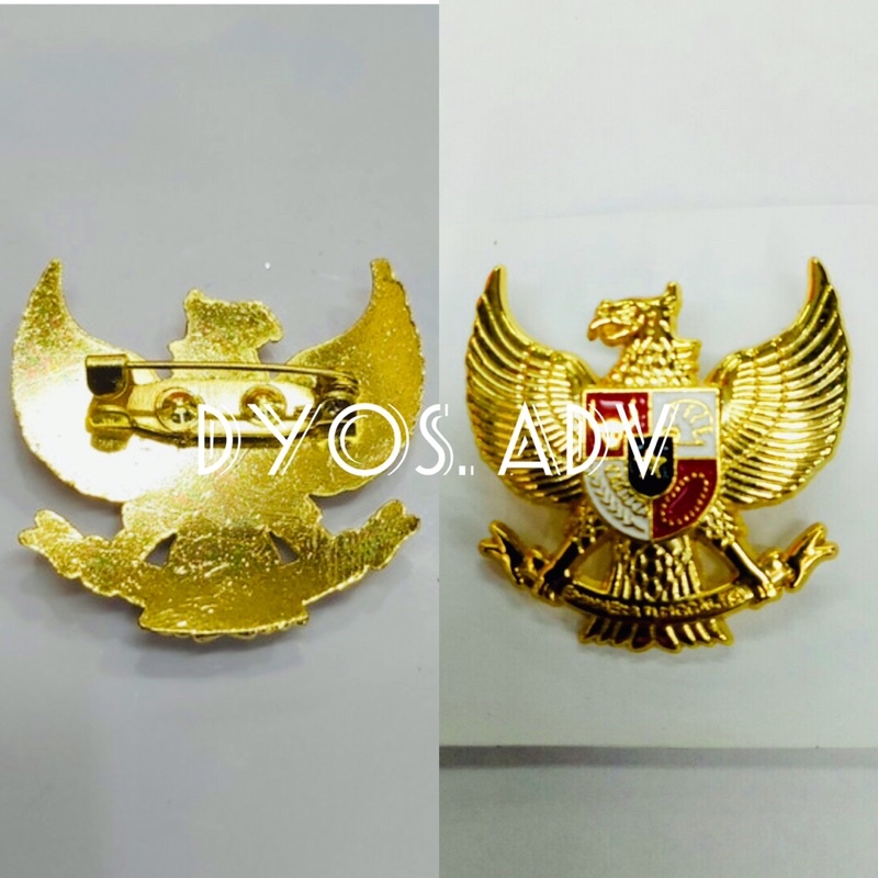 Pin lambang Garuda pancasila 3 cm