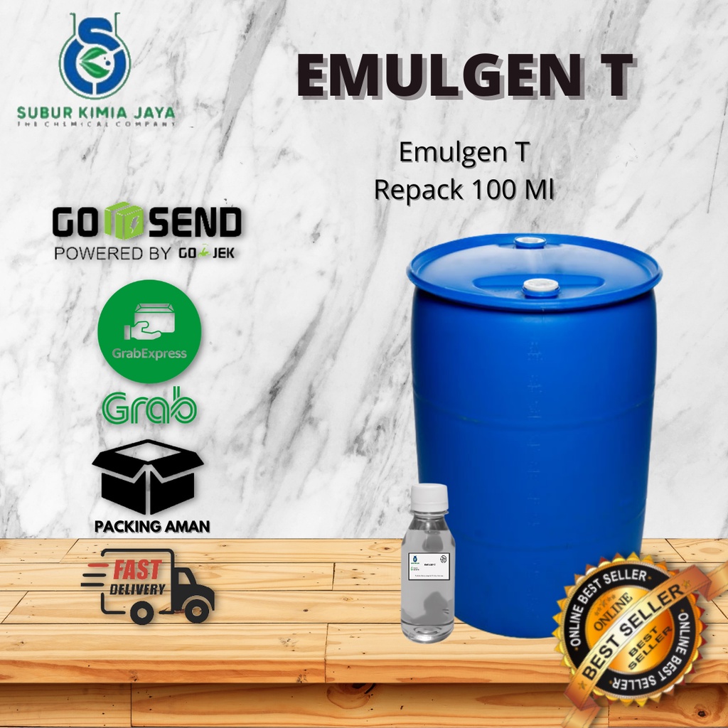 

Emulgen T / Emulgent T / Triethanolamine / TEA 100 gr Premium