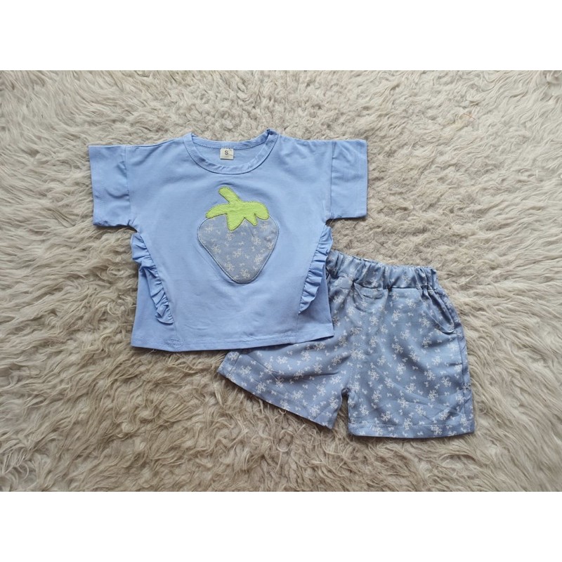 baju bayi IMPORT Strawbery