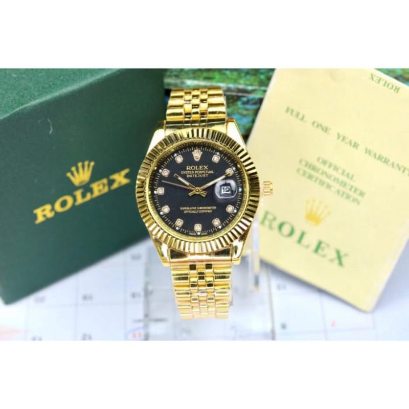 GROSIRAN JAM TANGAN ROLEX YL7012 + KARTU GARANSI - JAM TANGAN PRIA INCLUDE BOX ORIGINAL