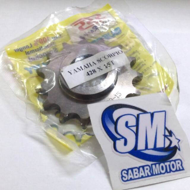 Gir Depan SSS Yamaha Scorpio