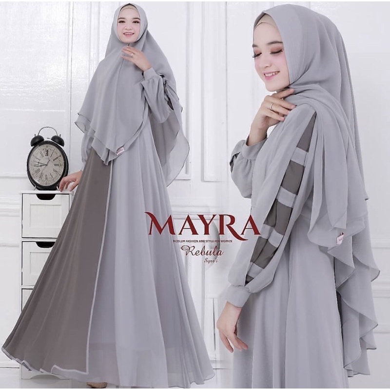 Gamis Setelan Mayra Syari Terbaru Original