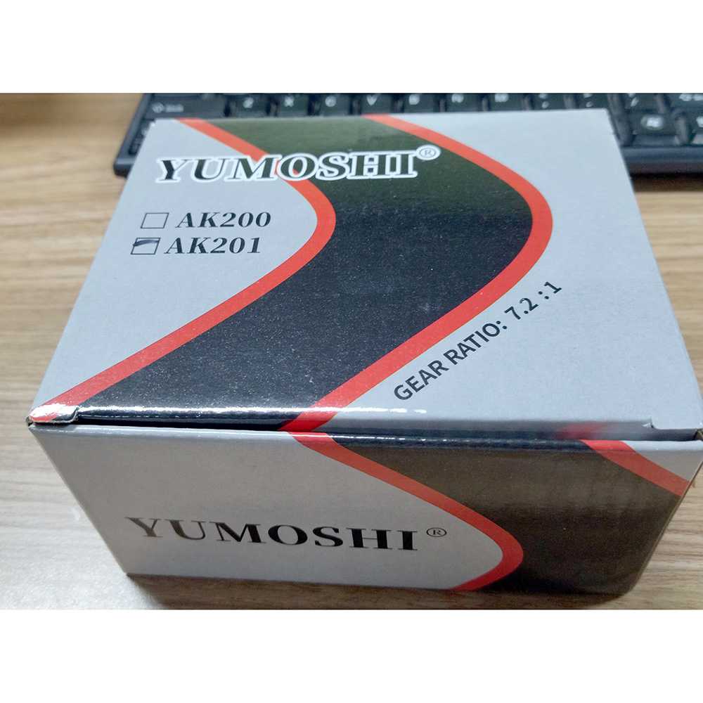 GIJ -YUMOSHI Reel Pancing Baitcasting 18+1 Ball Bearing 7.2:1 - AK201 -