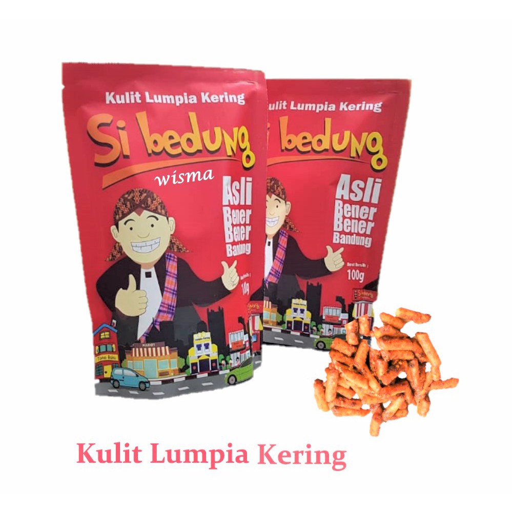 

Si Bedung - Kulit Lumpia Kering Bumbu Sambel Uleg Khas Bandung