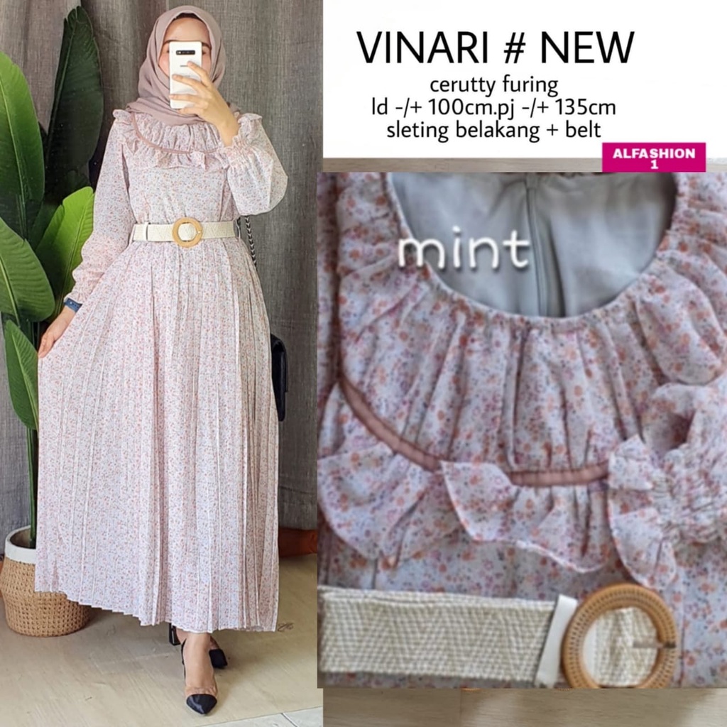 NEW GAMIS WANITA VINARI # NEW BY ALFASHION