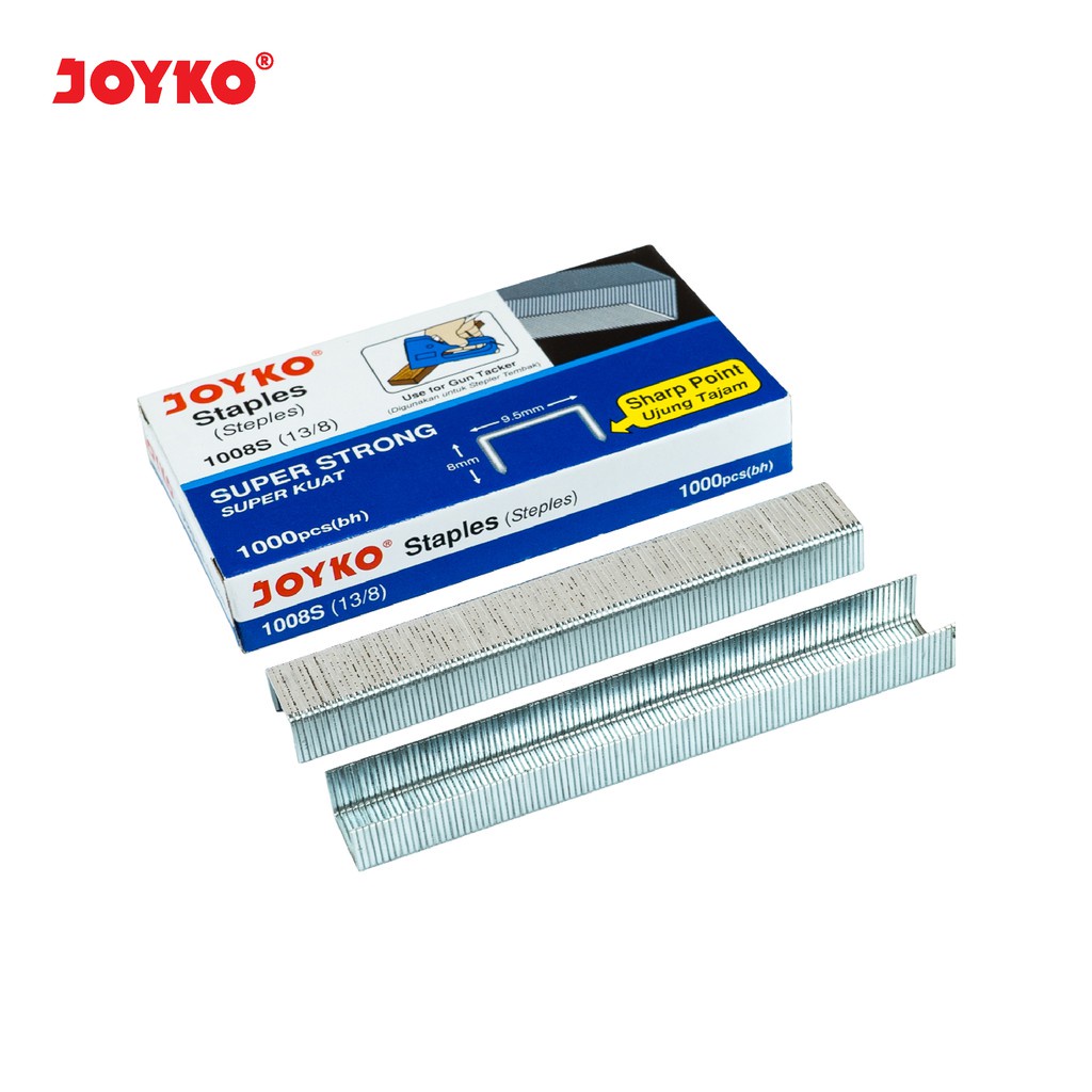 

Staples Isi Stapler Gun Tacker Refill Joyko 1008S 13/8 1 Box