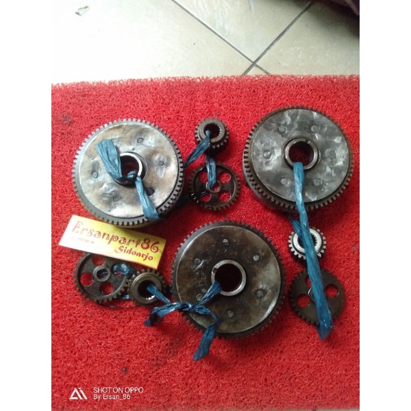 Draf gear honda tiger revo original lepasan.