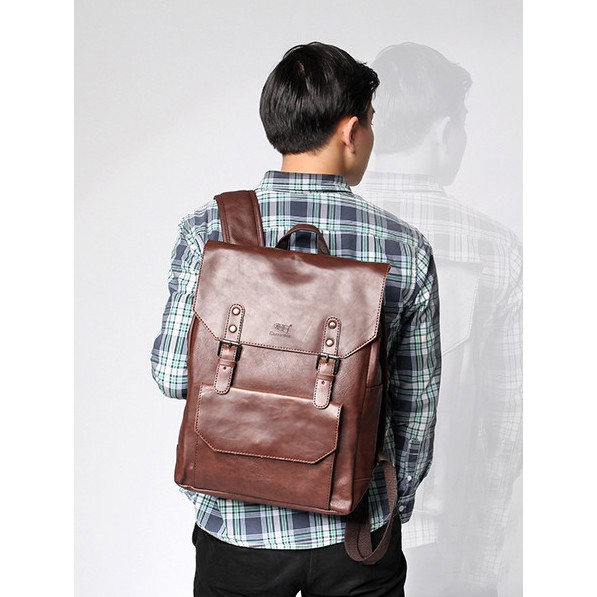 tas ransel pria kulit import ts454