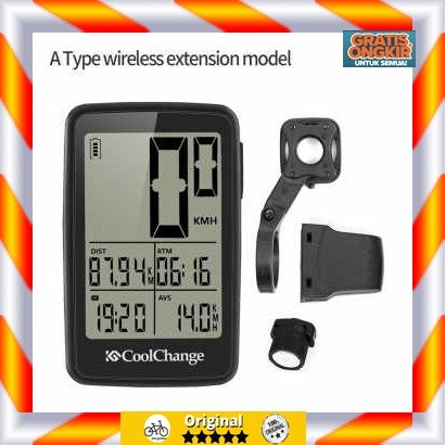 Speedometer Sepeda Lipat GunungTanpa Kabel LED Monitor 5702701