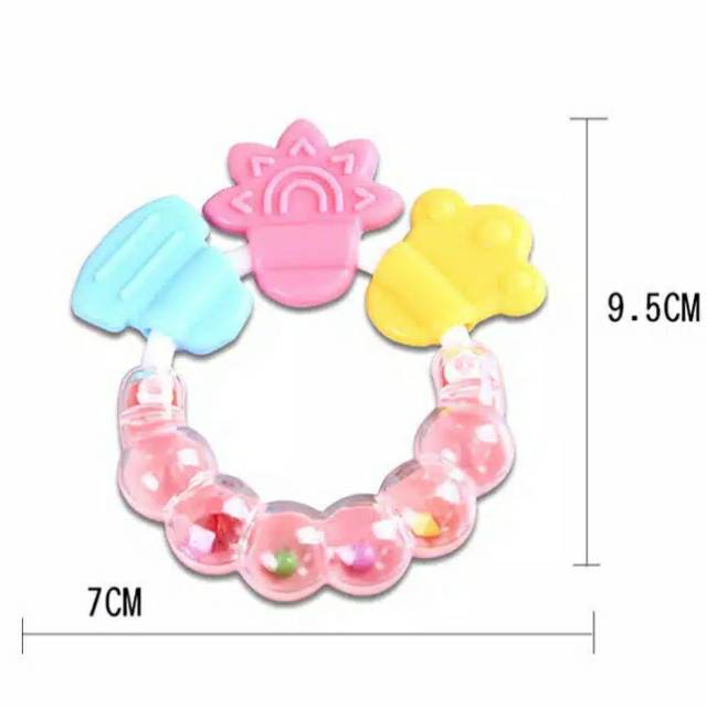 LZ.E19 Rattle bayi. Mainan krincingan bayi. Baby Teether