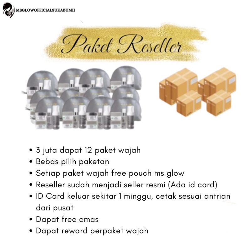 (ORI) JOIN RESELLER RESMI MS GLOW