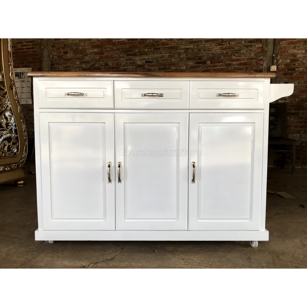 KITCHEN SET KITCHEN DRAWER MEJA KITCHEN MEJA DAPUR LEMARI PENYIMPANAN BUFFET TV KITCHEN DECOR KITCHE