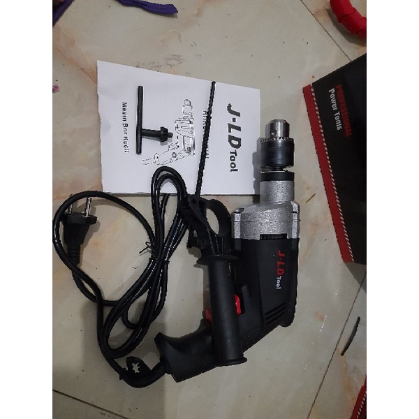 MESIN BOR MOD J13-2 // ELECTRIC DRILL MOD J13-2 (IMPACT) - By : J.LD Tools