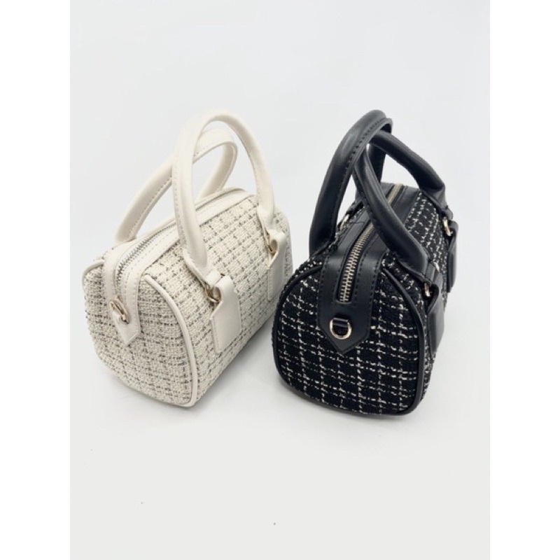 ZARA STELLA TWEED BAG