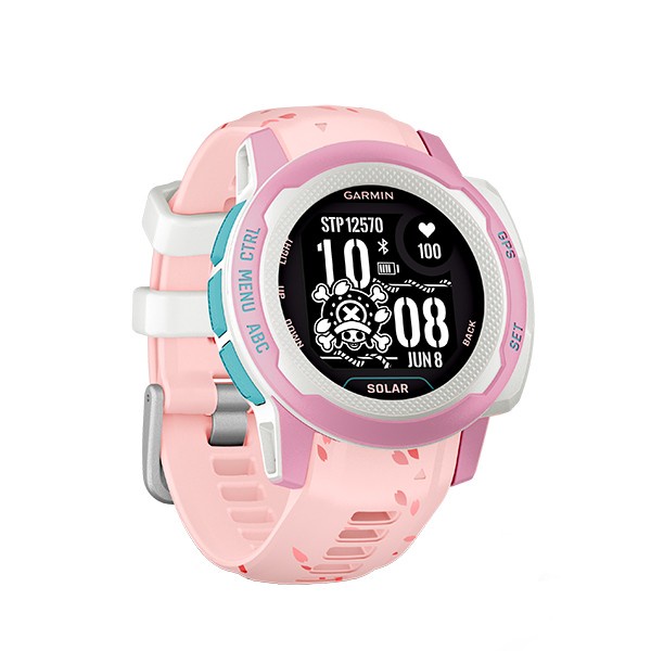 Garmin Instinct 2S Solar One Piece Chopper - Pink Garansi Resmi TAM 2 Tahun