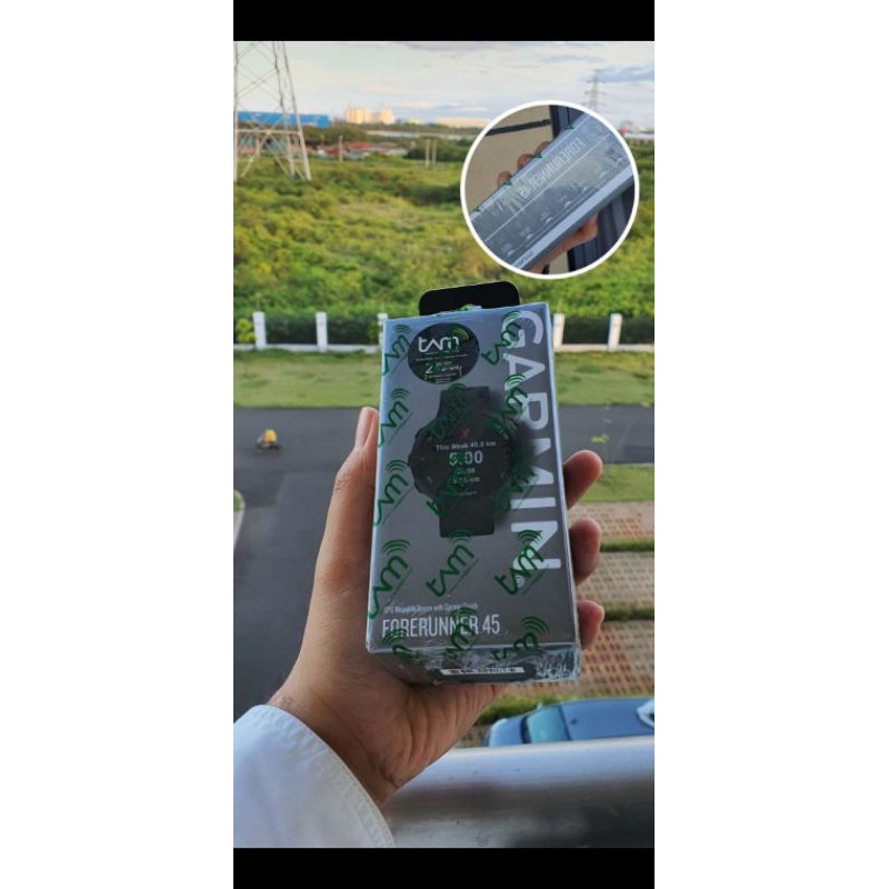 GARMIN FORERUNNER 45 + JBL Tune 205bt