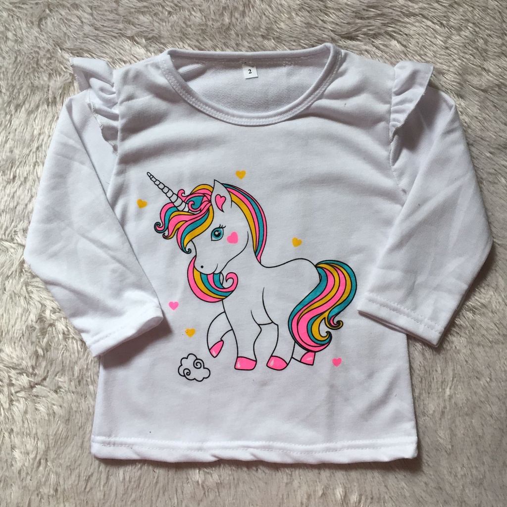 VISION ONLINE [GRATIS ONGKIR COD] SETELAN UNICORN ONDE ANAK PEREMPUAN 1 2 TAHUN MURAH/ BAJU BAYI ANAK CEWEK PEREMPUAN 1 2 TAHUN KAOS ATASAN DAN CELANA PANJANG BAHAN ANAK PEREMPUAN 12 BULAN 1 2 TAHUN MURAH KEKINIAN TERBARU LUCU IMPORT 2021 MODERN ORI PESTA