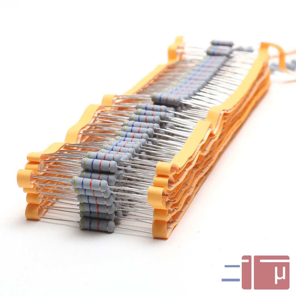Resistor 47K 2W Metal Oxide 5% Taiwan Kaki Tembaga