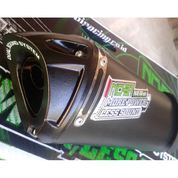 Diskon Knalpot NOBI NEO SS Motor Bebek Matic Honda Vario/ Vario Techno