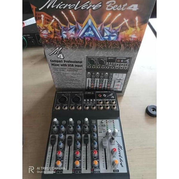 mixer microverb m4