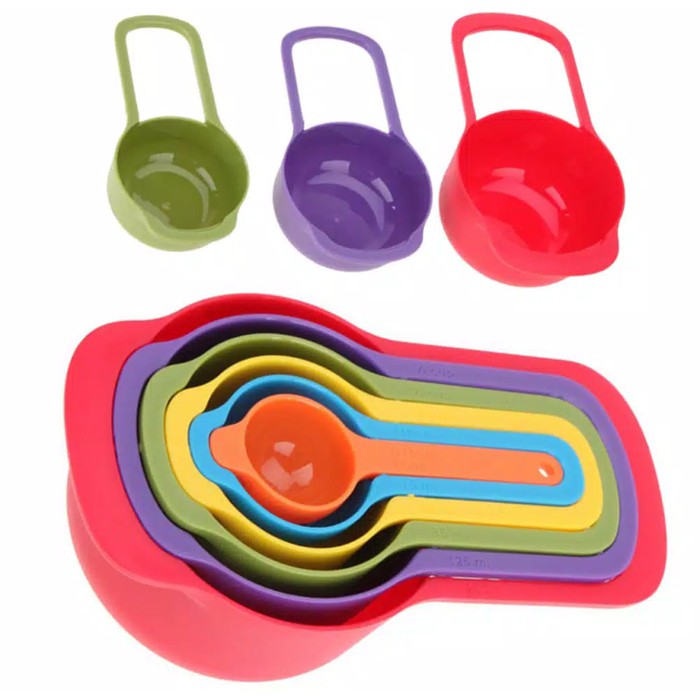 SENDOK TAKAR BESAR / JUMBO 6IN1 / MEASURING SPOON SET 6IN1