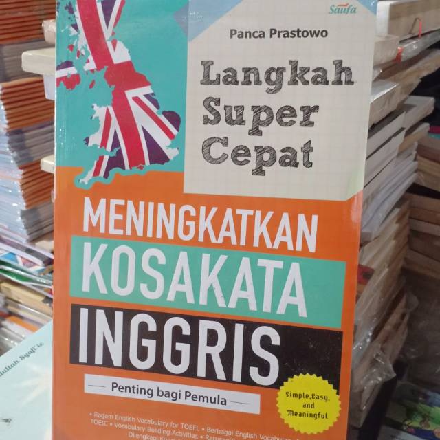 Buku Langkah Super Cepat Meningkatkan Kosakata Bahasa Inggris Shopee Indonesia