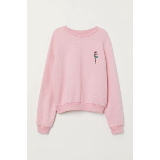 Sweater Crop Wanita H&M