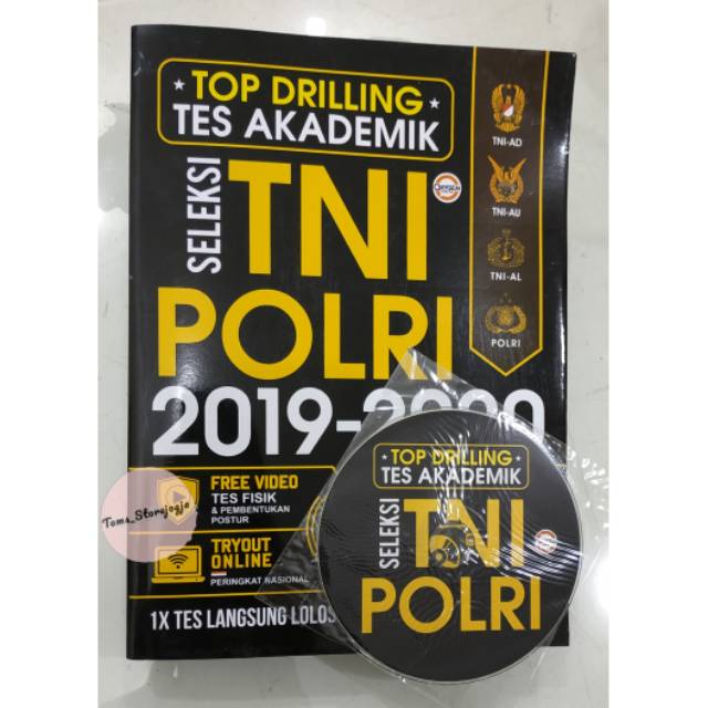 BUKU TNI POLRI  TOP DRILING TES  AKADEMIK SELEKSI TNI POLRI  