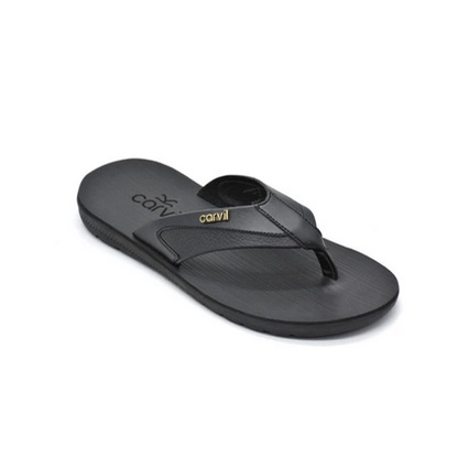 Carvil Sandal Casual Pria Ferguso-01 Black