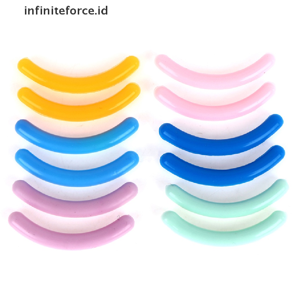 (Infiniteforce.Id) 20pcs / Set Pad Penjepit Bulu Mata Pengganti Bahan Plastik + Karet