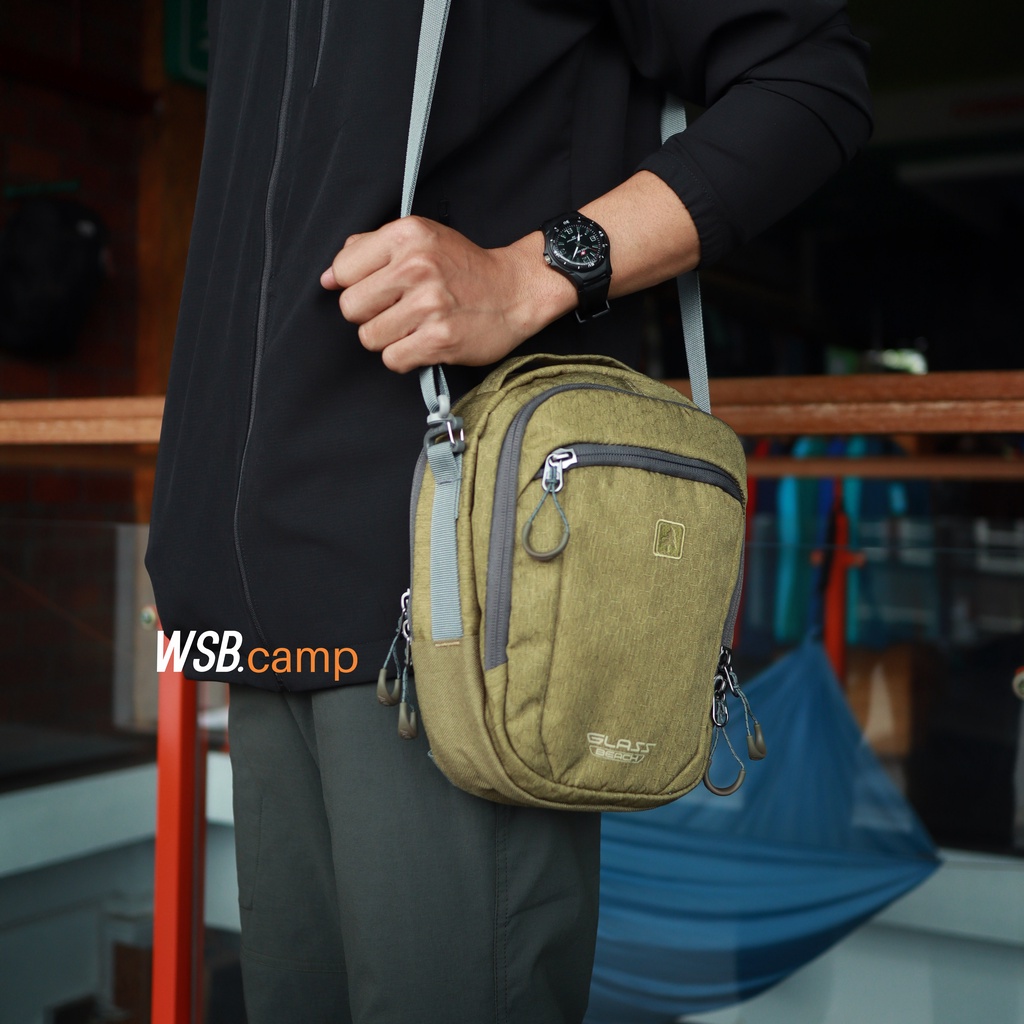 TAS SELEMPANG CONSINA GLASS BEACH - Tas Selempang - TRAVEL POUCH CONSINA