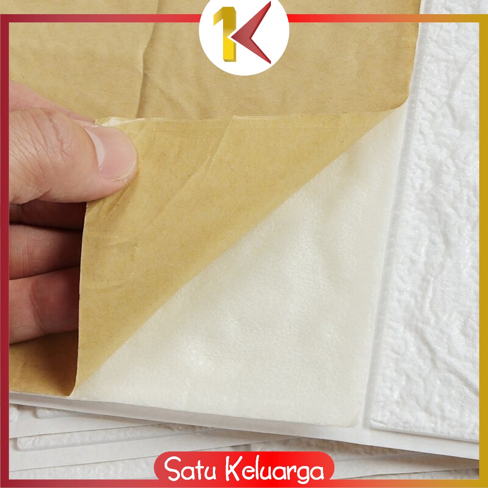 SK-C211 Wallpaper Dinding Foam 3D 20 METER / Wall Stiker Dinding Motif Bata / Walpaper Dinding Kamar-2