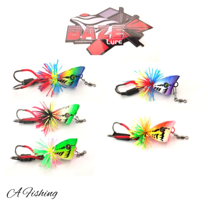 JAWS LUNIX/MINI BAZE LURE I UMPAN CASTING IKAN GABUS DAN TOMAN