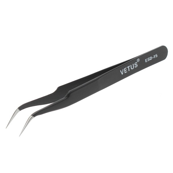 

Pinset Tweezers Vetus ESD 15 Vine Neck Type - Gundam Model Kit Tool