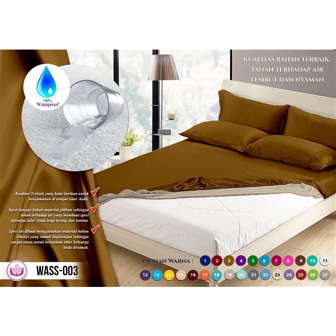 #SPREI SEPREI WATERPROFF POLOS-CARAMEL