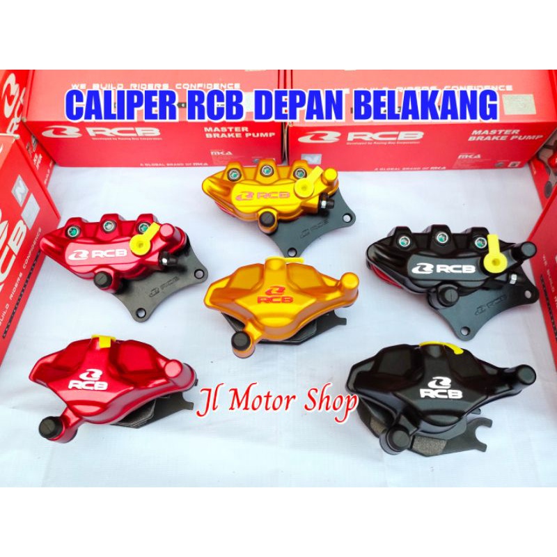 CALIPER KALIPER RCB DEPAN BELAKANG GSX 150 SATRIA FU 150 KARBU SATRIA FU 150 INJEKSI SATRIA 2 TAK SATRIA RU 120 KALIPER RCB S SERIES S1 S55 ORIGINAL