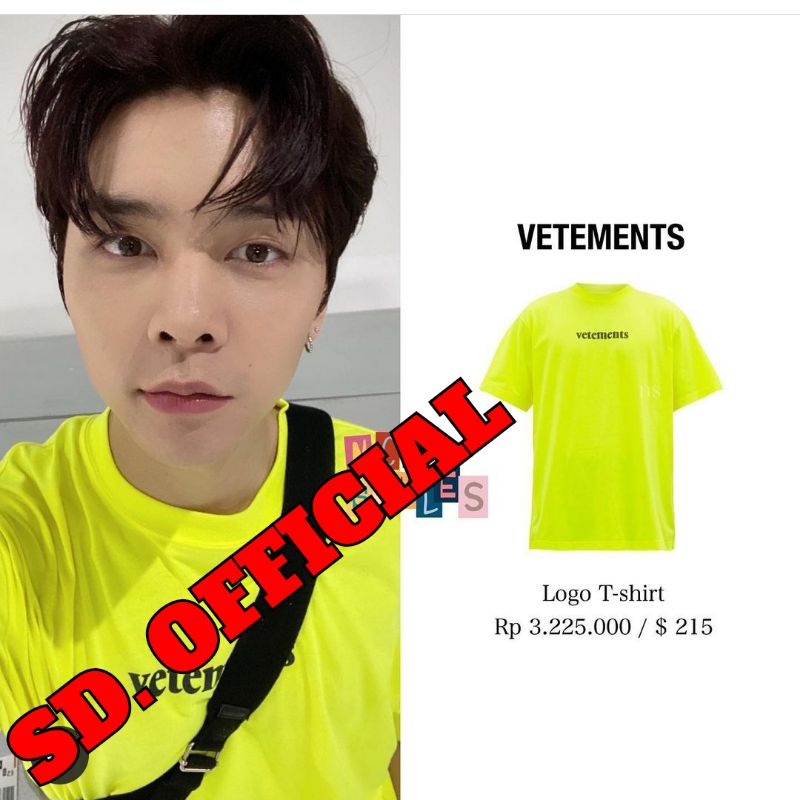 Kaos NCT Jhonny Vetements