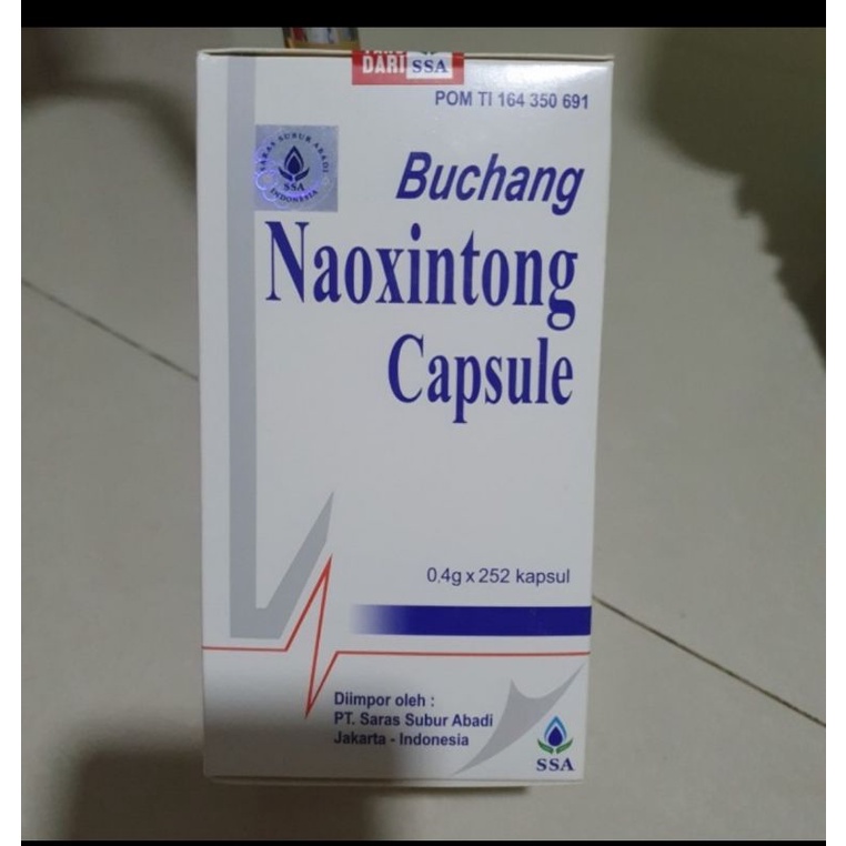 Buchang Naoxintong isi 252 kapsul