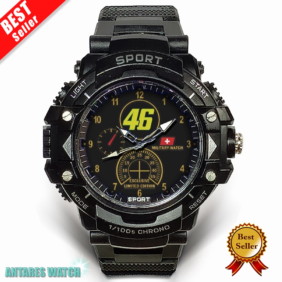 (Exclusive) Jam Tangan (LE) - VR 46 (Mantul)