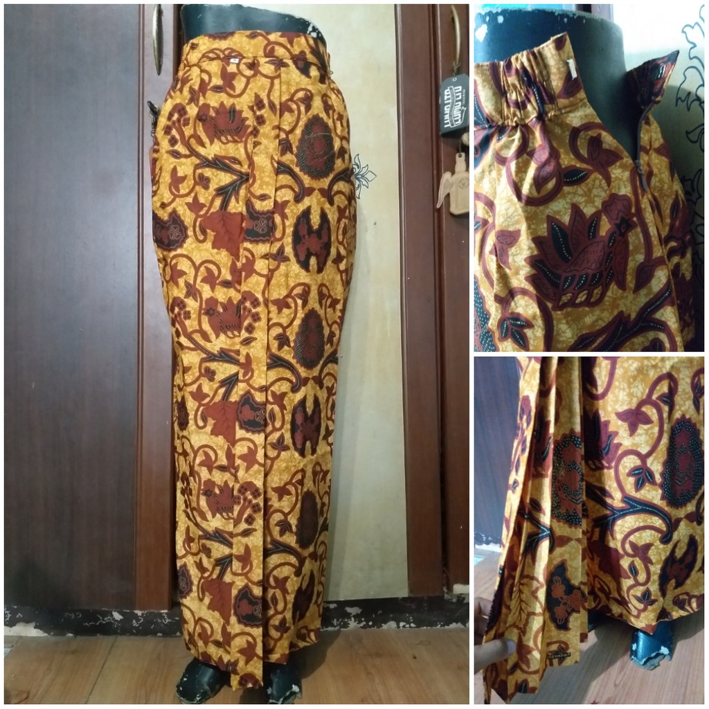 Rok batik span wiron / Rok batik wiron / Rok batik katun span / Rok batik kebaya / Rok span batik