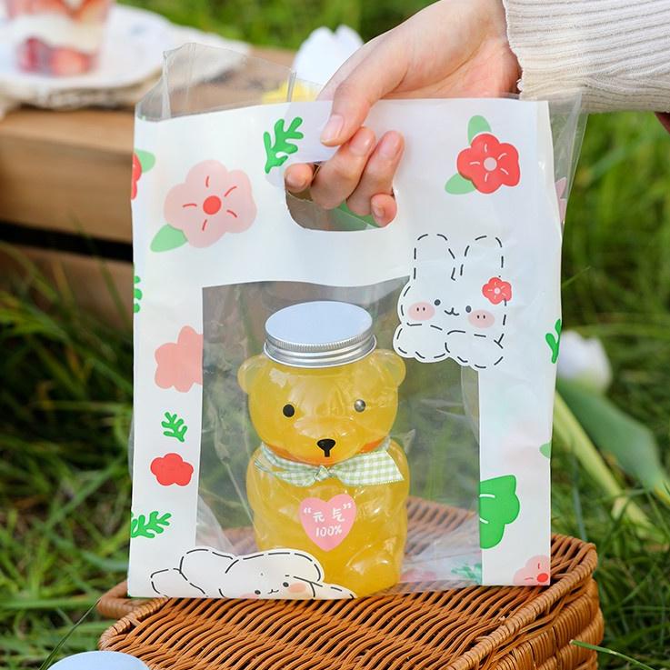 

Flash Sale - Paper Bag Polos Bunny ISI 10 PC Bening Transparan Kantong Tas Kado Goodie Bag Plastik