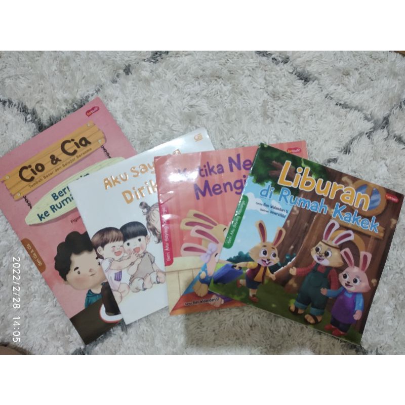 buku cerita anak preloved